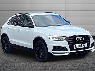 Used Audi Q3 Black Edition 150 HP (110 kW) 2018 White SUV