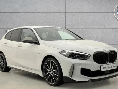 Used BMW M135 Comfort Edition 302 HP (222 kW) 2022 White Hatchback