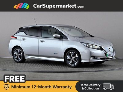 Used Nissan Leaf Tekna 110 kW (150 HP) 2019 Silver Hatchback