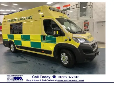 Used Fiat Ducato 176 HP (129 kW) 2020 Yellow Van