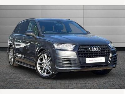 Used Audi Q7 Black Edition 286 HP (210 kW) 2019 Grey SUV
