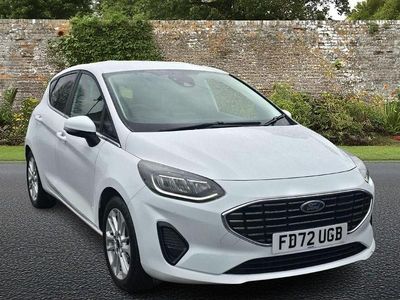 Used Ford Fiesta Titanium 125 HP (91 kW) 2023 White Hatchback