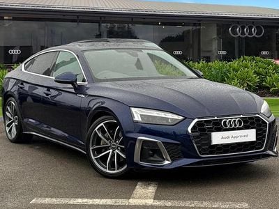 Used Audi A5 Sportback S-Line 201 HP (147 kW) 2022 Blue Hatchback