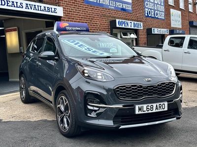Grey Used 2018 Kia Sportage GT-Line SUV | £10,995 (A bit pricey)