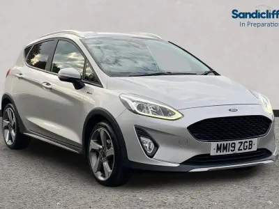 Used Ford Fiesta Active 100 HP (73 kW) 2019 Silver Hatchback