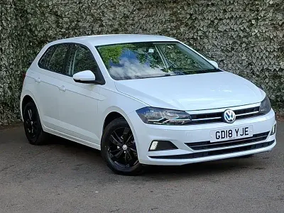 Used VW Polo SE 75 HP (55 kW) 2018 White Hatchback