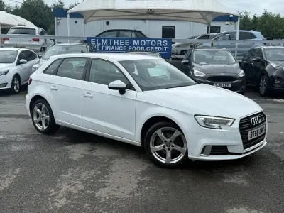 Used Audi A3 Sportback Sport 2018 White Hatchback