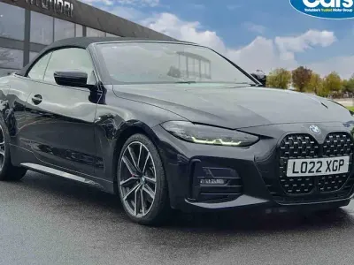 Used BMW 430 Cabriolet M Sport 245 HP (180 kW) 2022 Black Cabriolet