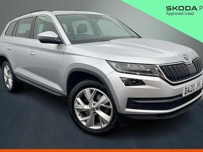 Used Skoda Kodiaq SE L 140 HP (102 kW) 2020 Brilliant silver metallic SUV
