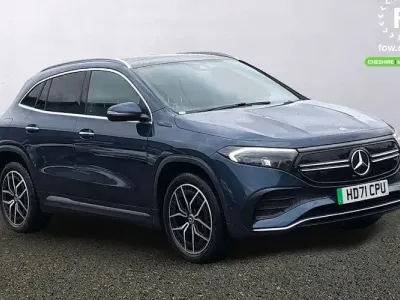 Used Mercedes EQA350 AMG Line Premium 214 kW (292 HP) 2021 Blue SUV