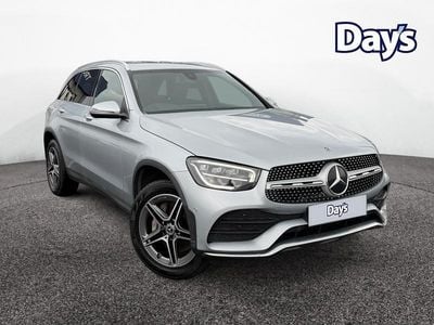 Used Mercedes GLC300e AMG line 320 HP (235 kW) 2022 Silver Estate