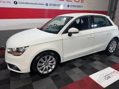 Used Audi A1 Sportback Sport 2013 White Hatchback