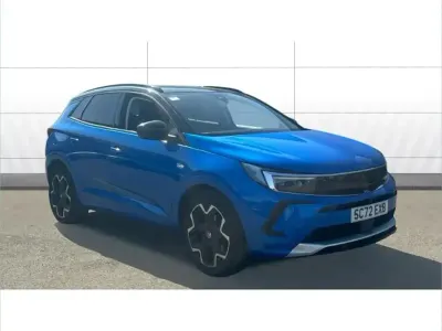 Used Vauxhall Grandland X Ultimate 130 HP (95 kW) 2022 Blue SUV
