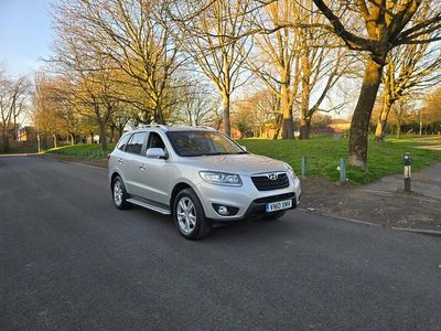 Silver Used 2010 Hyundai Santa Fe Premium SUV | £3,700 (Fair price)