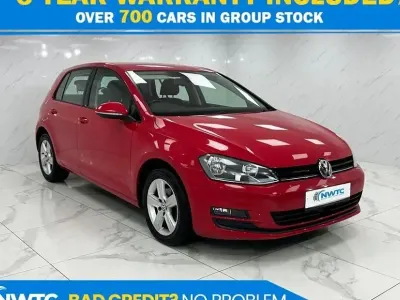 Usado VW Golf VII Match 105 HP (77 kW) 2014 Vermelho Citadino