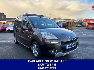 Brown Used 2012 Peugeot Partner Tepee Outdoor MPV | £11,495