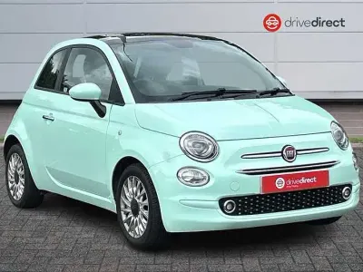 Used Fiat 500 Lounge 70 HP (51 kW) 2020 Green Hatchback