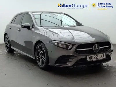 Used Mercedes A200 AMG Line Premium 160 HP (117 kW) 2022 Grey Hatchback