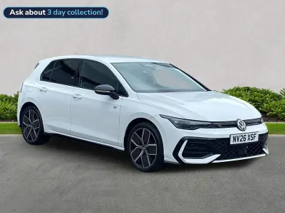 Used VW Golf VIII Black Edition 150 HP (110 kW) 2026 White Hatchback