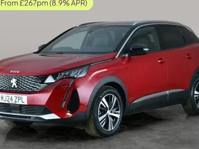 Begagnad Peugeot 3008 Allure+ 136 HK (100 kW) 2023 Röd SUV