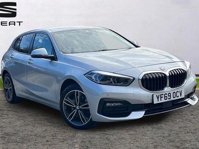 Used BMW 118 Sport Line 138 HP (101 kW) 2019 Silver Hatchback