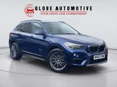 Usado BMW X1 Performance 150 HP (110 kW) 2017 Azul SUV
