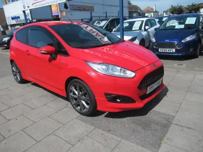 Used Ford Fiesta ST-Line 2017 Red Hatchback