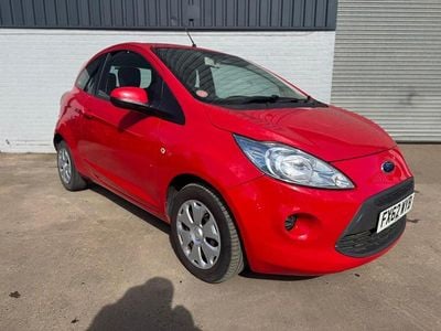 Used Ford Ka 69 HP (50 kW) 2012 Red Hatchback