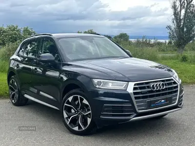 Used Audi Q5 Sport 190 HP (139 kW) 2018 Blue SUV