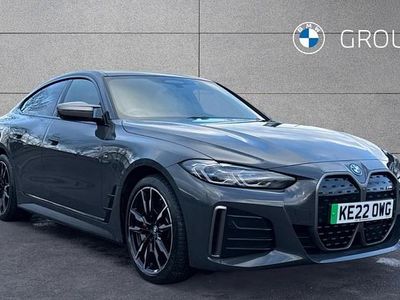 Grey Used 2022 BMW i4 Comfort Edition Sedan | £34,975 (Fair price)