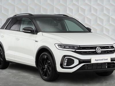 White New 2025 VW T-Roc Black Edition SUV | £29,250 (Fair price)