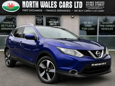 Used Nissan Qashqai N-Connecta 110 HP (80 kW) 2016 Blue SUV