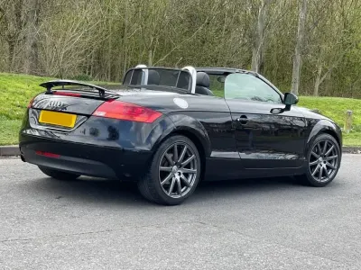 Used Audi TT Roadster 201 HP (147 kW) 2008 Black Cabriolet
