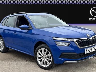 Used Skoda Kamiq SE 150 HP (110 kW) 2022 Blue SUV