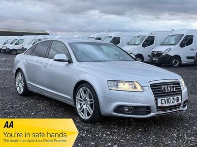 Silver Used 2010 Audi A6 S-Line Sedan | £3,775 (Fair price)