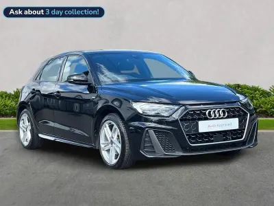 Used Audi A1 Sportback S-Line 110 HP (80 kW) 2023 Black Hatchback