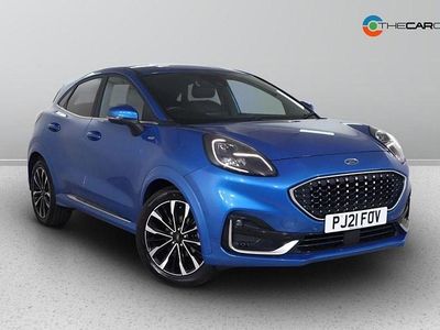 Used Ford Puma ST-Line X 2021 Blue SUV