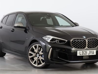 Used BMW M135 Shadowline 302 HP (222 kW) 2021 Black Hatchback