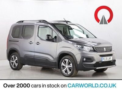 Used Peugeot Rifter GT-line 130 HP (95 kW) 2019 Grey MPV