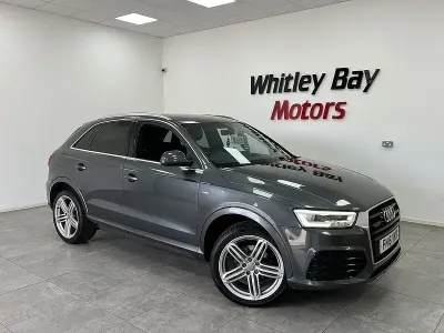 Usado Audi Q3 S-line plus 184 CV (135 kW) 2016 Gris SUV