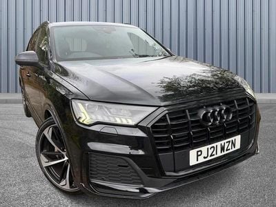 Used Audi Q7 Black Edition 2021 Black SUV