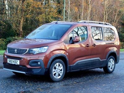 Bronze Used 2021 Peugeot Rifter Allure MPV | £14,995 (Fair price)