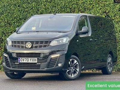 Black Used 2020 Vauxhall Vivaro Elite MPV | £23,900 (A bit pricey)