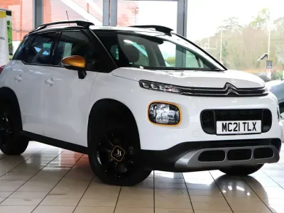 Begagnad Citroën C3 Aircross Rip Curl 2021 Vit SUV
