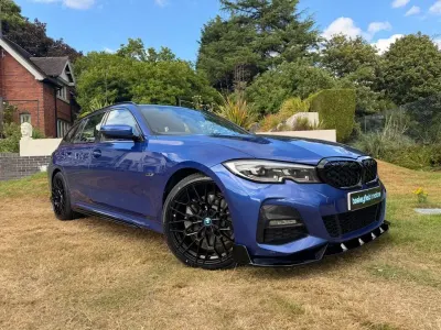 Used BMW 330e M Sport 292 HP (214 kW) 2022 Blue Estate