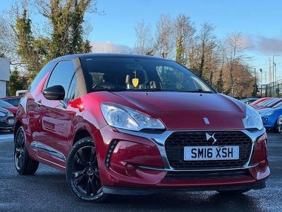 Red Used 2016 DS Automobiles DS3 Chic Hatchback | £3,695 (Good price)