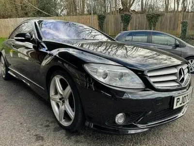 Usado Mercedes CL500 385 HP (283 kW) 2007 Preto Coupé