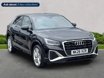 Used Audi Q2 S-Line 150 HP (110 kW) 2026 Black SUV