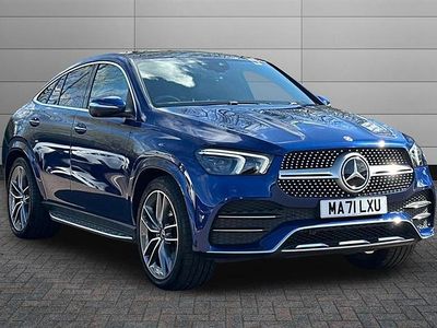 Begagnad Mercedes GLE400 AMG Line Premium Plus 330 HK (242 kW) 2021 Blå Kombi