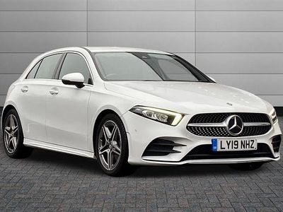 White Used 2019 Mercedes A180 Executive Hatchback | £17,890 (Fair price)